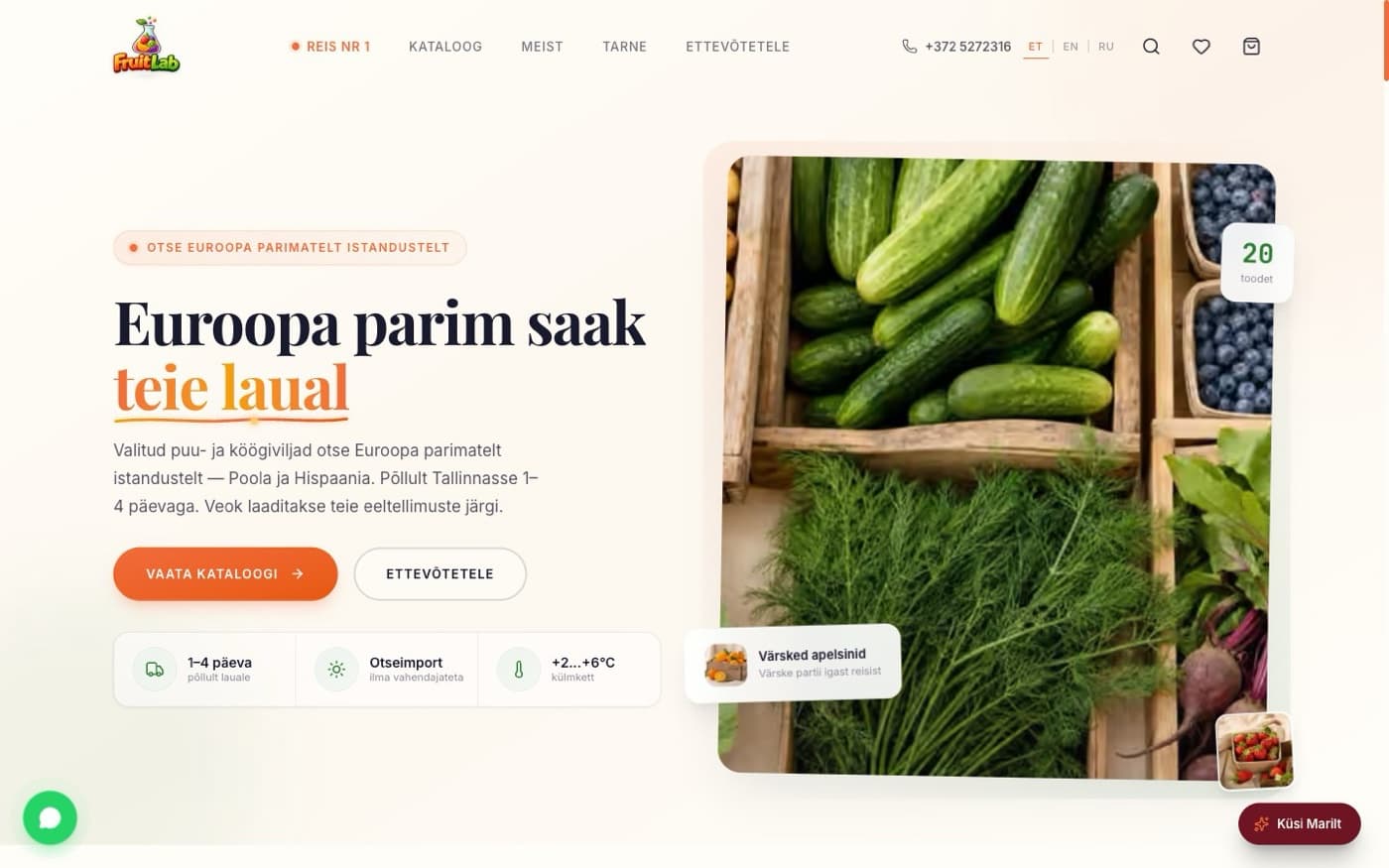 FruitLab — fruitlab.ee